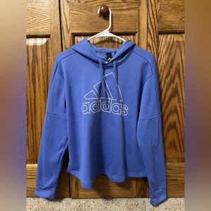 Adidas Athletic Pullover Hoodie Climawarm- LARGE